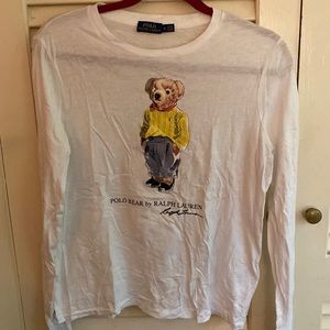 Polo bear long sleeve t